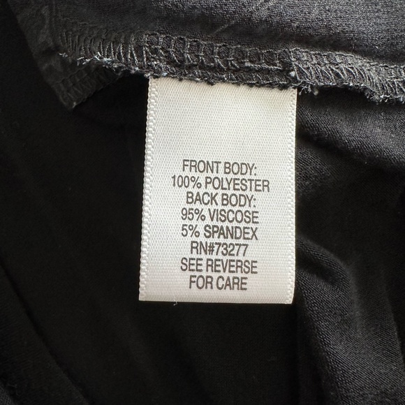 Blue and black paisley sleeveless blouse - Picture 2 of 7